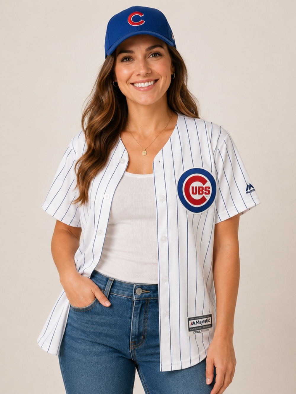 Majestic Chicago Cubs Jorge Soler #68 Youth Medium Jersey